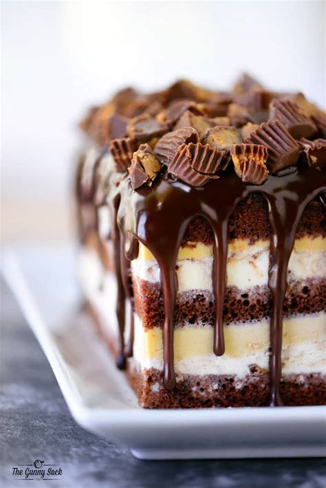 John, new brunswick homedishes & beveragescandychocolate candy. Peanut Butter Cup Ice Cream Cake - The Gunny Sack