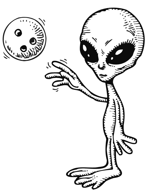 Printable Space Aliens Coloring Pages Free Coloring Pages Clip