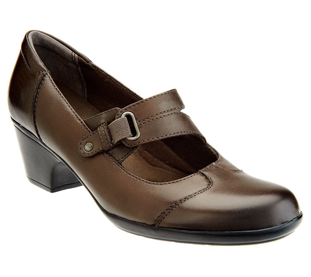 Clarks Leather Slip-on Mary Janes - Ingalls Siene - Page 1 