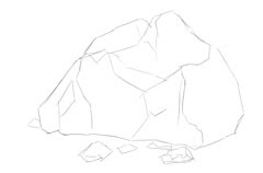 50 岩 イラスト 簡単 最高の壁紙のアイデアcahd