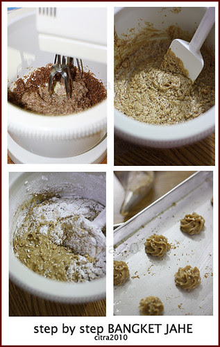 Step by step Bangket Jahe