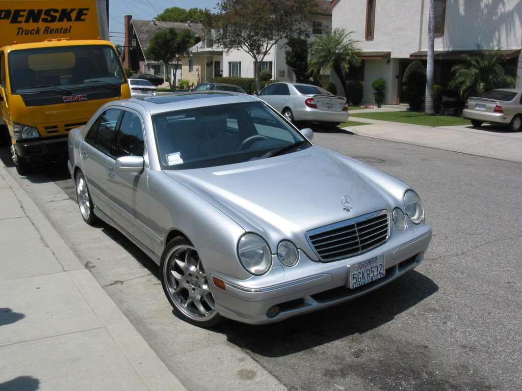 Just bought it...2001 E55.