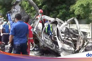 Rentetan Sopir GranMax Bolak-balik Ciamis-Jakarta Sebelum Kecelakaan Tol Japek - detok