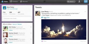 Novo design do Twitter (Foto: Reprodução)