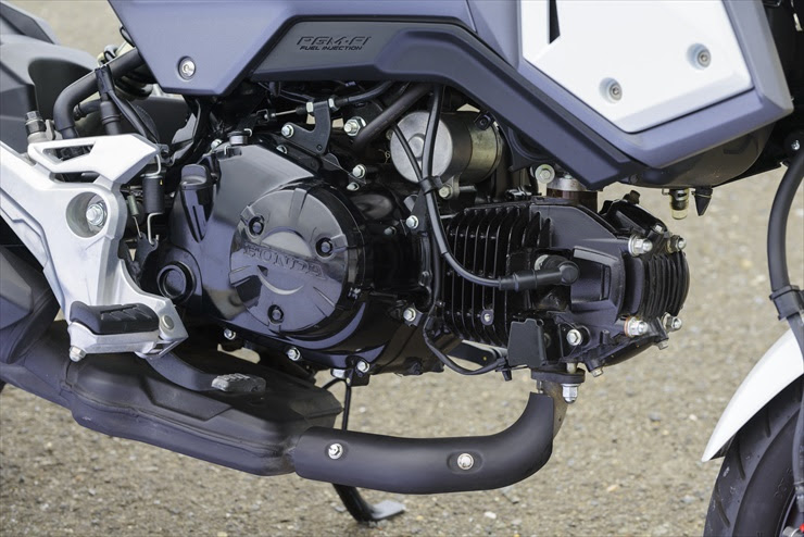 Honda Grom プラッと乗れる リアルストリートファイター Web Mr Bike