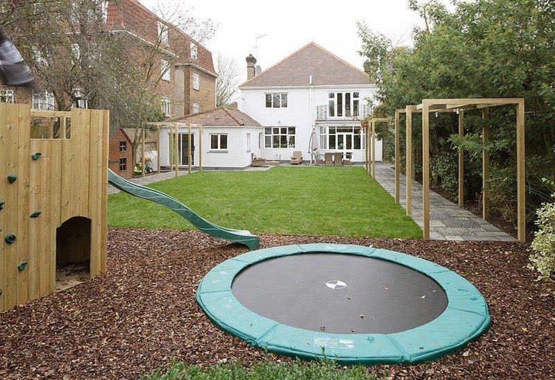 diy inground trampoline the owner-builder network