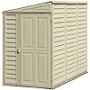DuraMax 00614, 4' x 8' Stronglasting SideMate Vinyl Storage Shed With ...