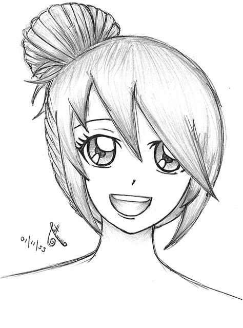 sketch  girls  boys simple   easy