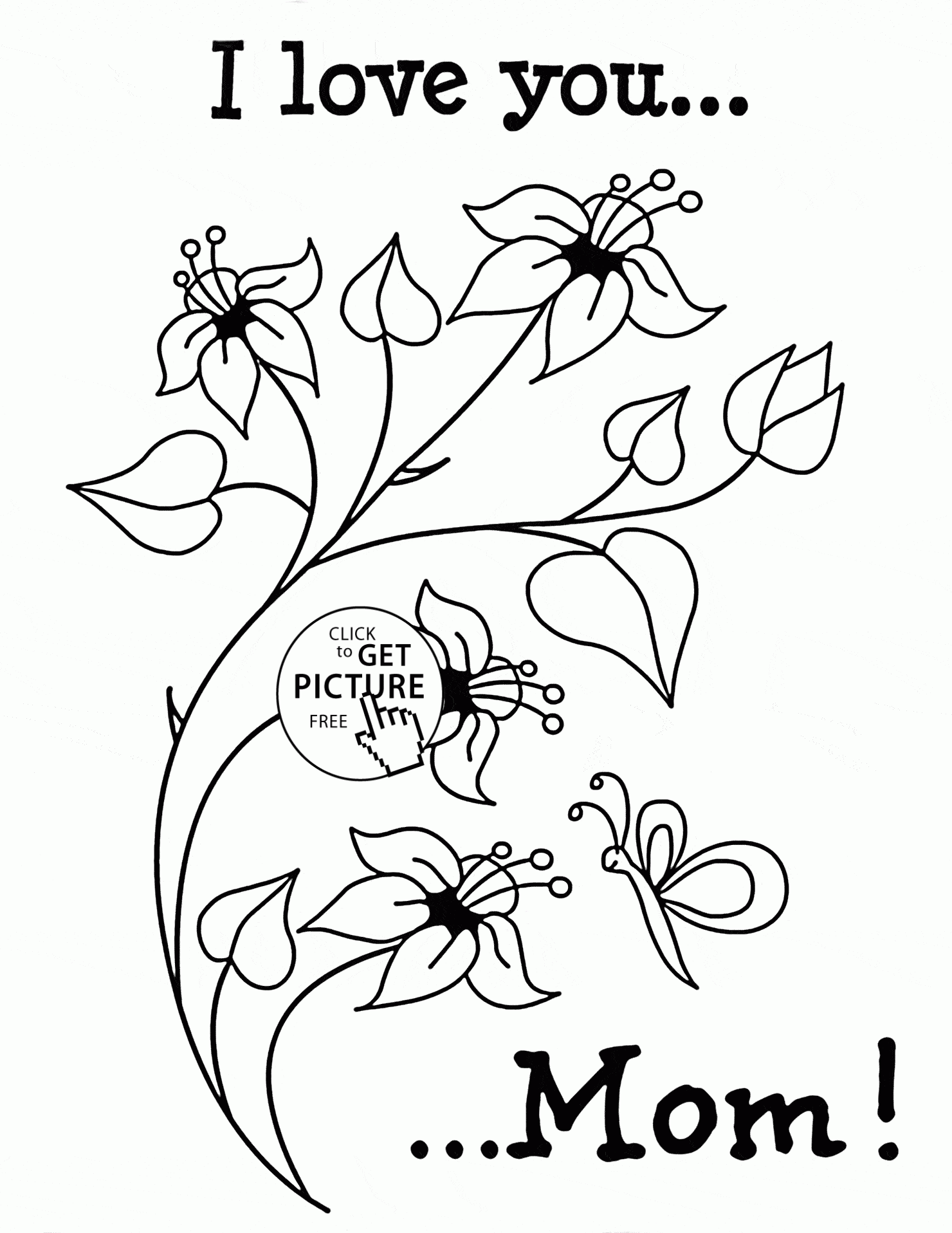 Free I Love You Mom Coloring Pages Download Free I Love You Mom Coloring Pages Png Images Free Cliparts On Clipart Library