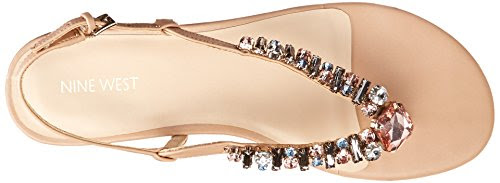 NineWestWomensZuiSyntheticDressSandal