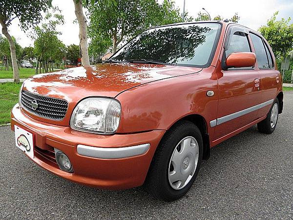 03 Nissan 日產march 橘色5門1300cc 華南小車專賣店專營小型車中古車二手車 Blog 隨意窩xuite日誌