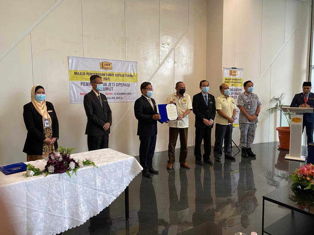 Surat Setuju Terima Sst Projek Peningkatan Jeti Operasi Lumut