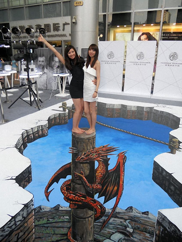 01610 Самый большой 3D   рисунок в мире