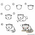 Dessin Facile A Reproduire : Dessin Facile A Reproduire Par Etape Animaux 1jour1col : Oui, les personnages sont sans aucun doute adorables, mais côté dessin, ce que l'on apprécie davantage c'est la hello kitty dessin facile à faire pour débutant.