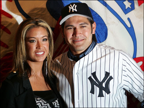 johnny damon wife. Johnny Damon of the New York