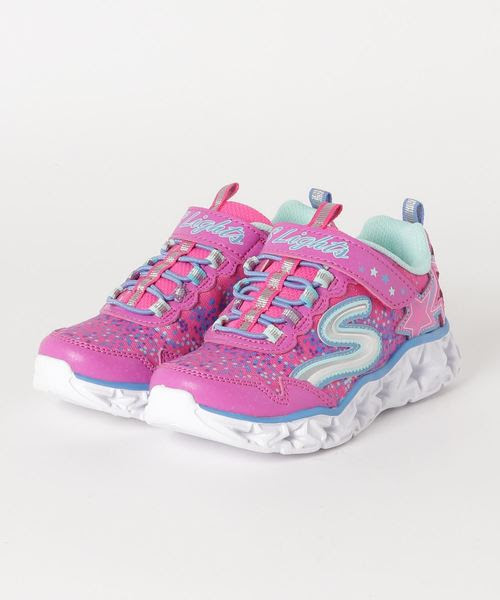 SKECHERS スケッチャーズ S LIGHTS-GALAXY LIGHTS キッズスニーカー LIGHTS-GALAXY【光る靴 LIGHTS  S】(Sライトギャラクシーライト) 10920L（スニーカー）｜SKECHERS（スケッチャーズ）のファッション