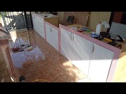 Populer make a kitchen set under doors, paling heboh!
