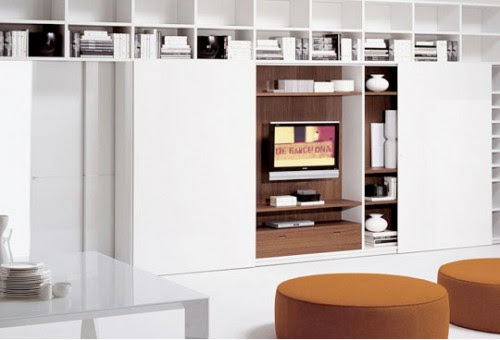 25 Simple Living  Room  Storage  Ideas  Shelterness