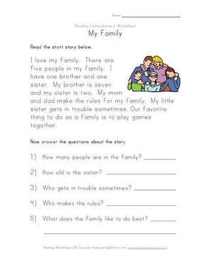 reading comprehension worksheet reading comprehension worksheets