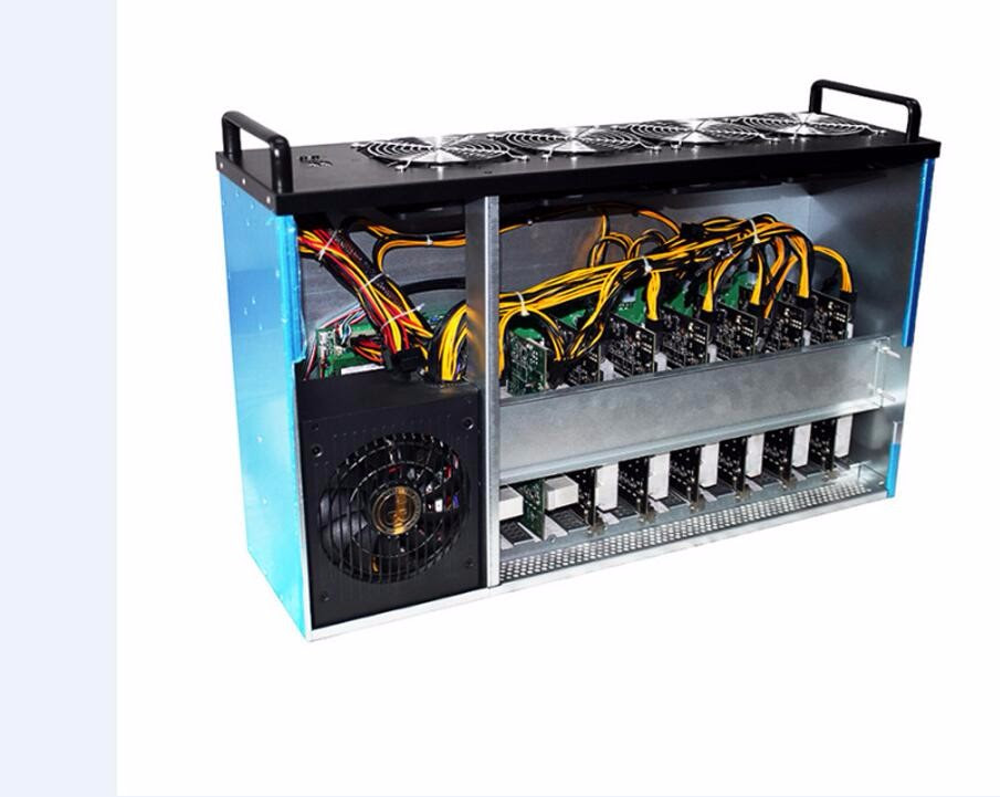 8 Gpu Ethereum Mining Rig Machine 8*pcie Gpu Mining Rig ...