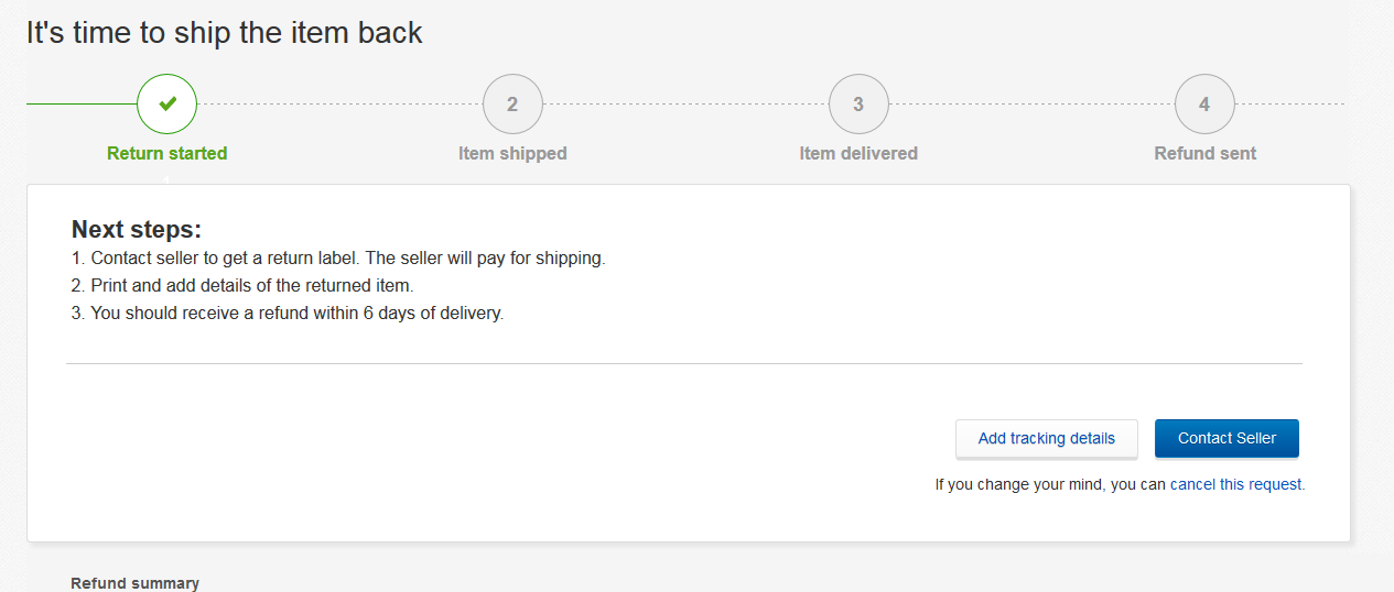 First time doing an eBay return... - Blowout Cards Forums