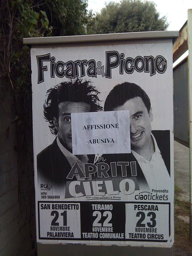 Affissione abusiva by by Teramaners
