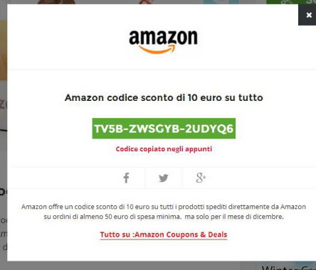 Amazon Offre Un Codice Sconto Di 10 Su Ordini Di Almeno 50