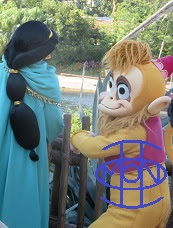 アブーと会えるのはもちろんアラビアンコースト キャラクターグリーティング 男ディズニーの流儀