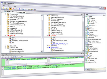 Compare mysql databases