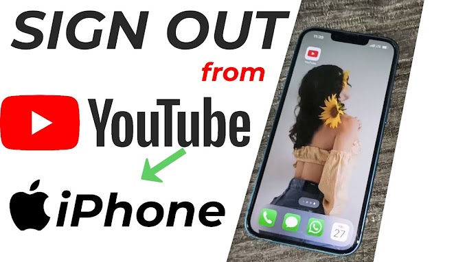 how to sign out from YouTube on iPhone iPad - remove account from YouTube app
