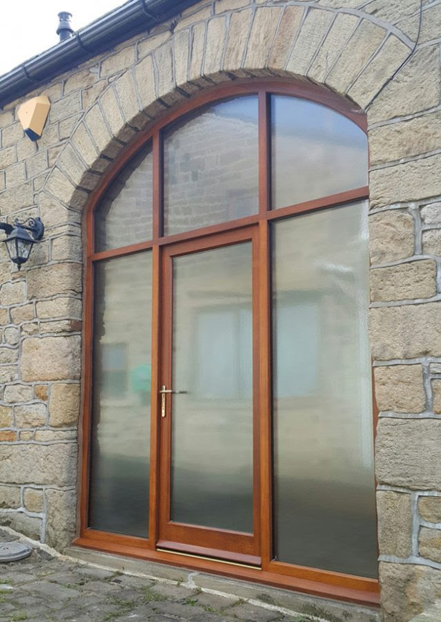 Bespoke wooden barn doors custom built in Yorkshire.Fine Wood Designs Ltd