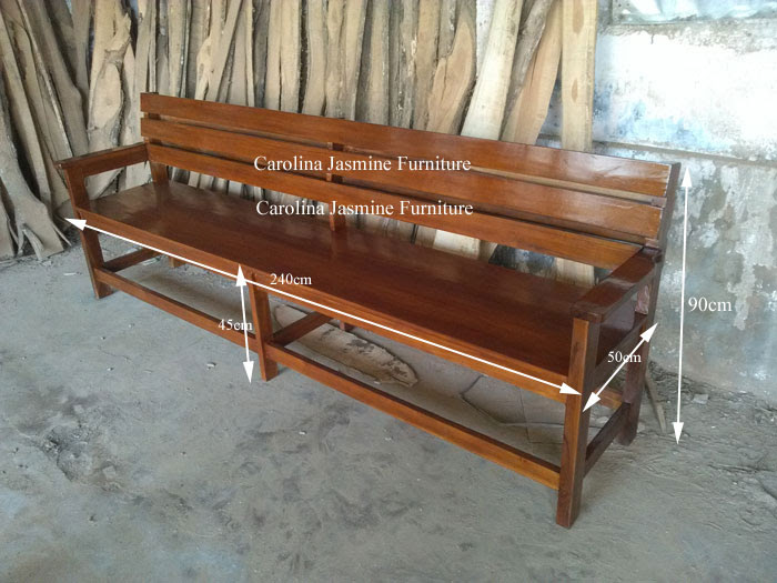 Bangku Gereja Carolina Jasmine Furniture Bangku Gereja Carolina Jasmine Furniture