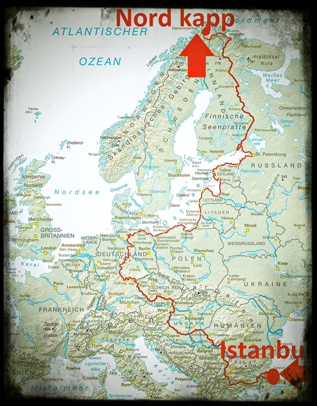 Webpage About Bike Touring