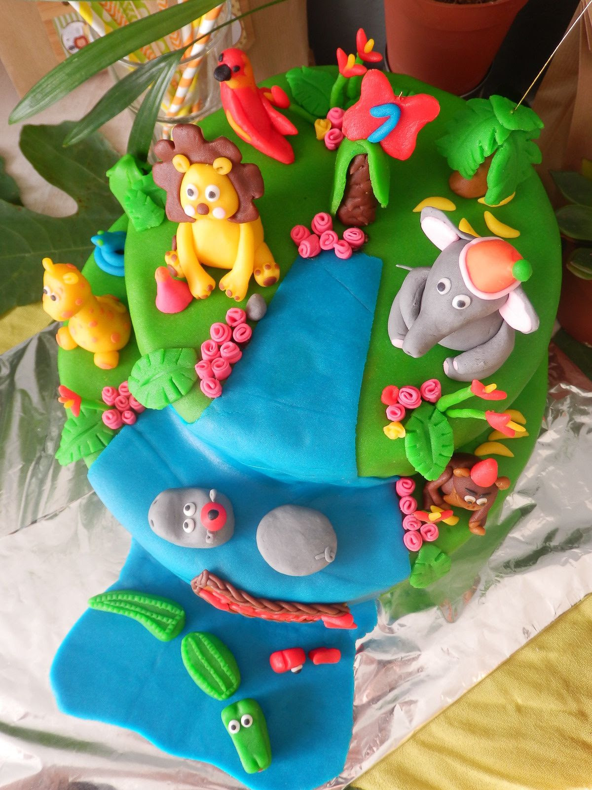 Jungle Party Anniversaire 1 An Garcon Enfant Bebe Loisir