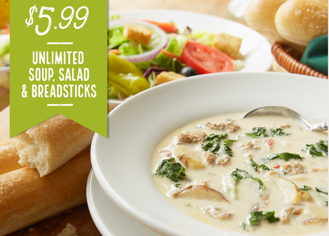 Olive Garden Coupon | $5.99 Unlimited Lunch Combo :: Southern ...