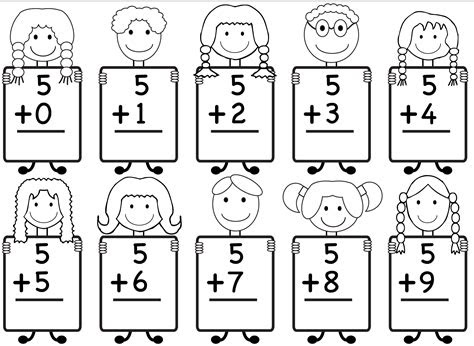 free printable kindergarten math worksheets