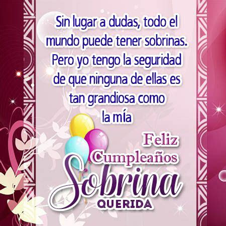 frases  mi sobrina bebe linda en su cumpleanosjpg