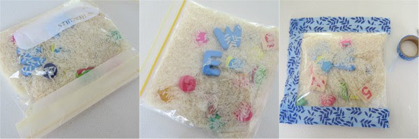 step by step guide on how to make a homeamde eye-spy sensory bag