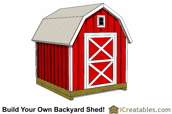 8x10 Shed Plans - DIY Storage Shed Plans - Building a Shed