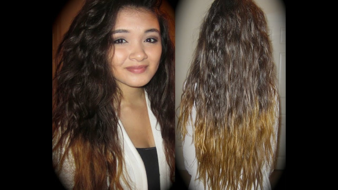 Hairstyles Without Heat For Frizzy Hair - Cocoon Curls | No-Heat Curl