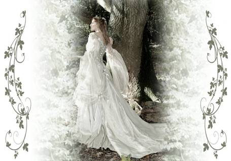 Lord of the ring wedding dress