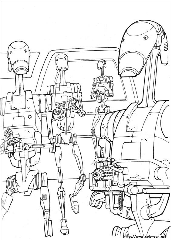 Dibujos De Star Wars Para Colorear En Colorear Net