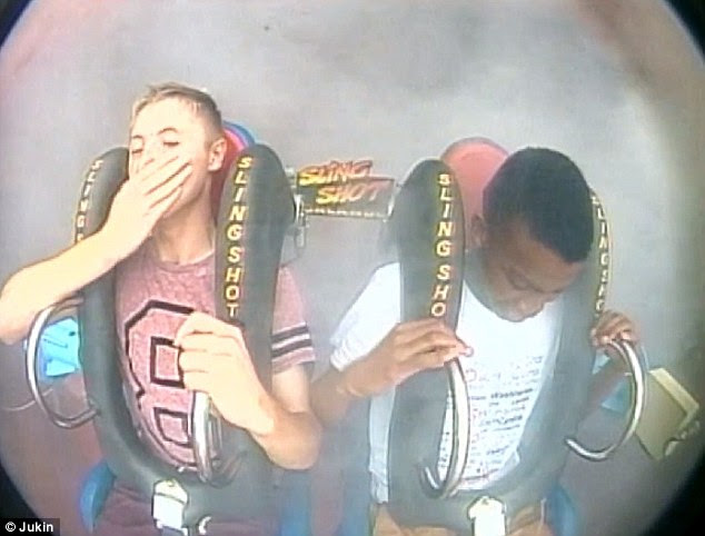 For thrillseekers: The ride catapults riders 390 feet into the air with a g-force of 3.5g