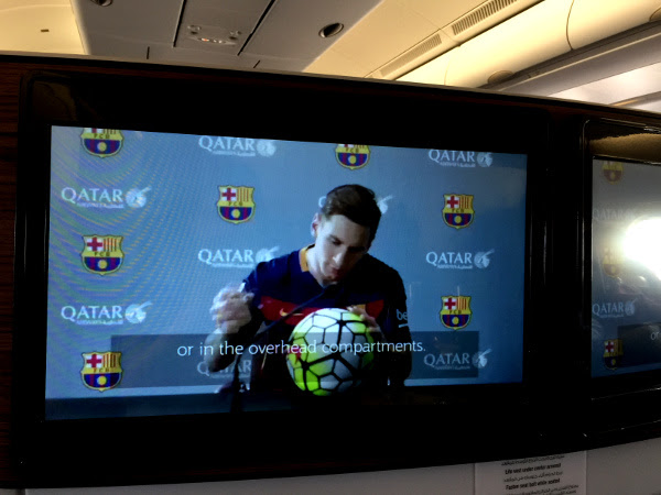 Fotos de Qatar Airways, vídeo de seguridad