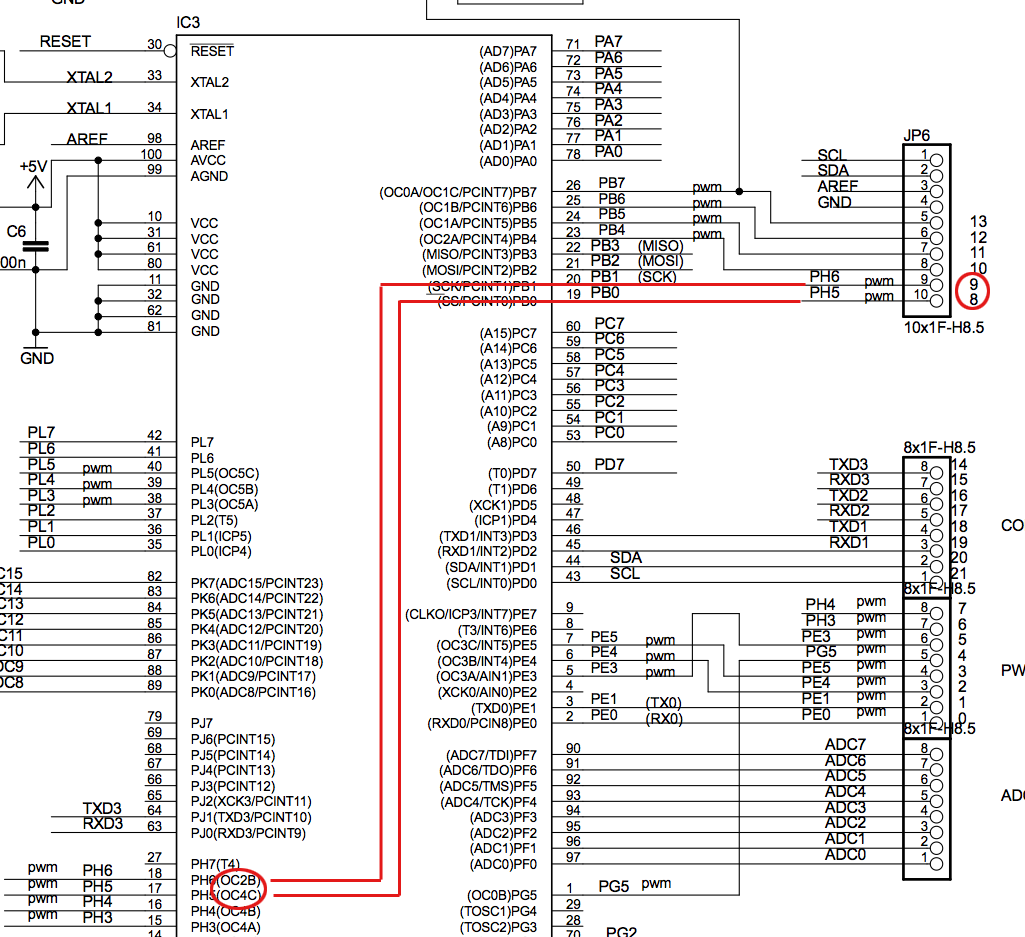 Image Result For Arduino Mega 2560 Schematic