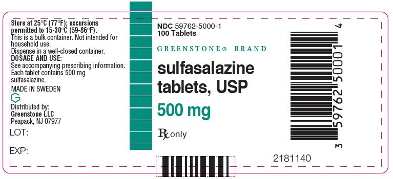 Sulfasalazine - FDA prescribing information, side effects 