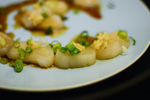 Garlic scallops
