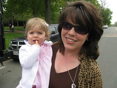Stephanie Bourland and baby