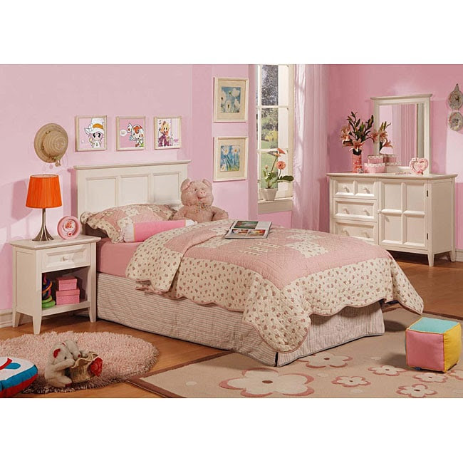 The Palisades Youth Distressed White Bedroom Set ...