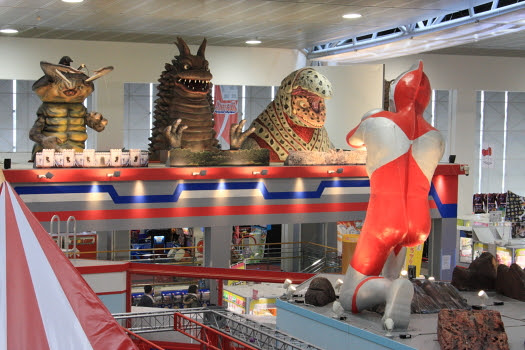 ウルトラシリーズのゲーセン エアポートウォーク名古屋 最終回 施設